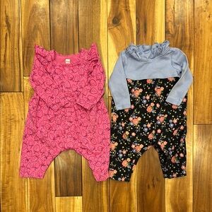 Tea Collection 2 Rompers Set
